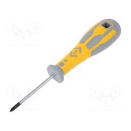 1 pcs x C.K - T49112-0 - Screwdriver, Phillips, PH0, Dextro, Blade length: 60mm