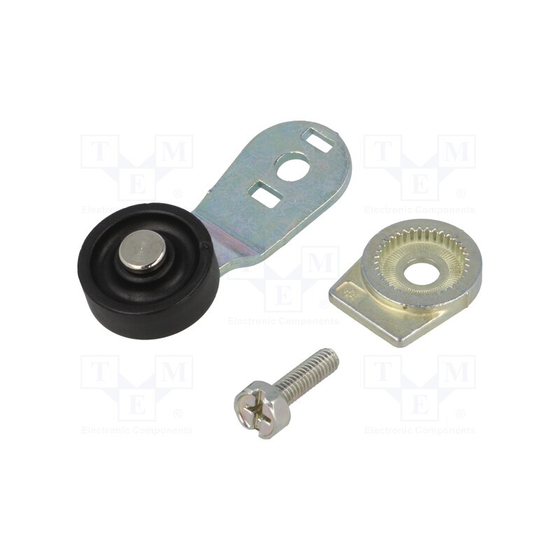 1 pcs x PIZZATO ELETTRICA - VF LE54 - Driving head, lever R 40mm, plastic roller Ø20mm