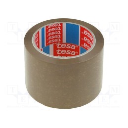 1 pcs x TESA - 04089-00007-06 - Packing tapes, L: 66m, Width: 75mm, Thick: 46um, brown, 41N/cm