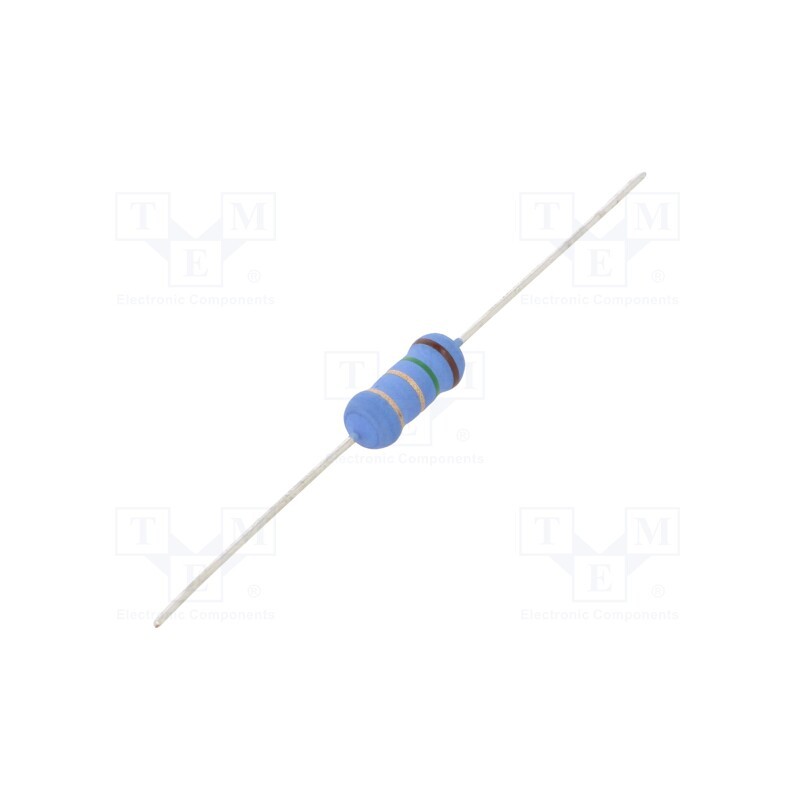 10 pcs x TE Connectivity - 7-1625890-5 - Resistor: metal oxide, 1.5Ω, 2W, ±5%, Ø5x12mm, -55÷155°C