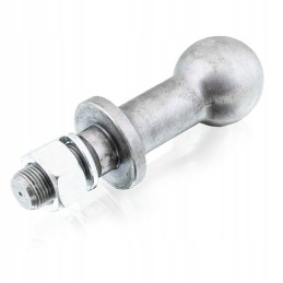Ball hitch pin for trailers 3 5t, 1 piece, solid workmanship