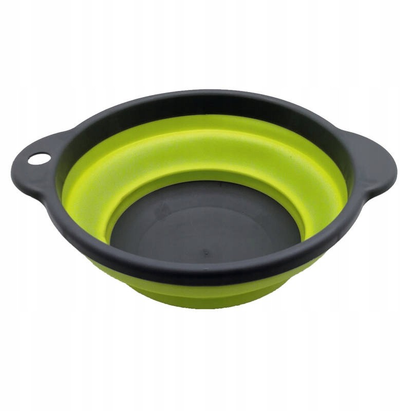 Foldable bowl with handles for bivouacs 20 x 9 cm