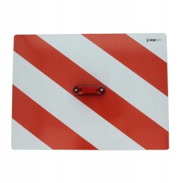 Information board dimensions with OSW LED red 30x4