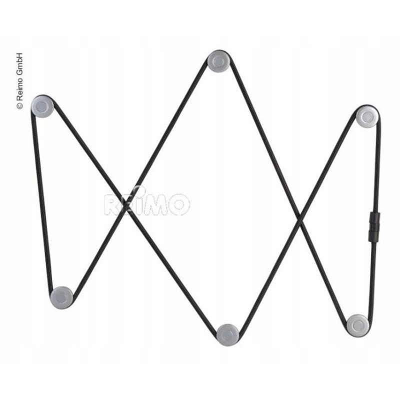 Luggage holder, trailer net, camper fawo