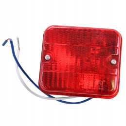 Red fog lamp 75x85x51mm homol e9