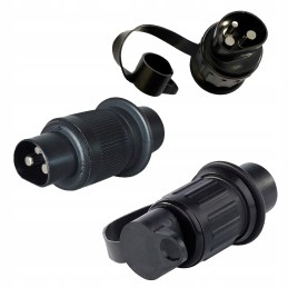 3 pin 12v trailer electrical plug