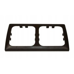 Brown haba double socket cover for camper