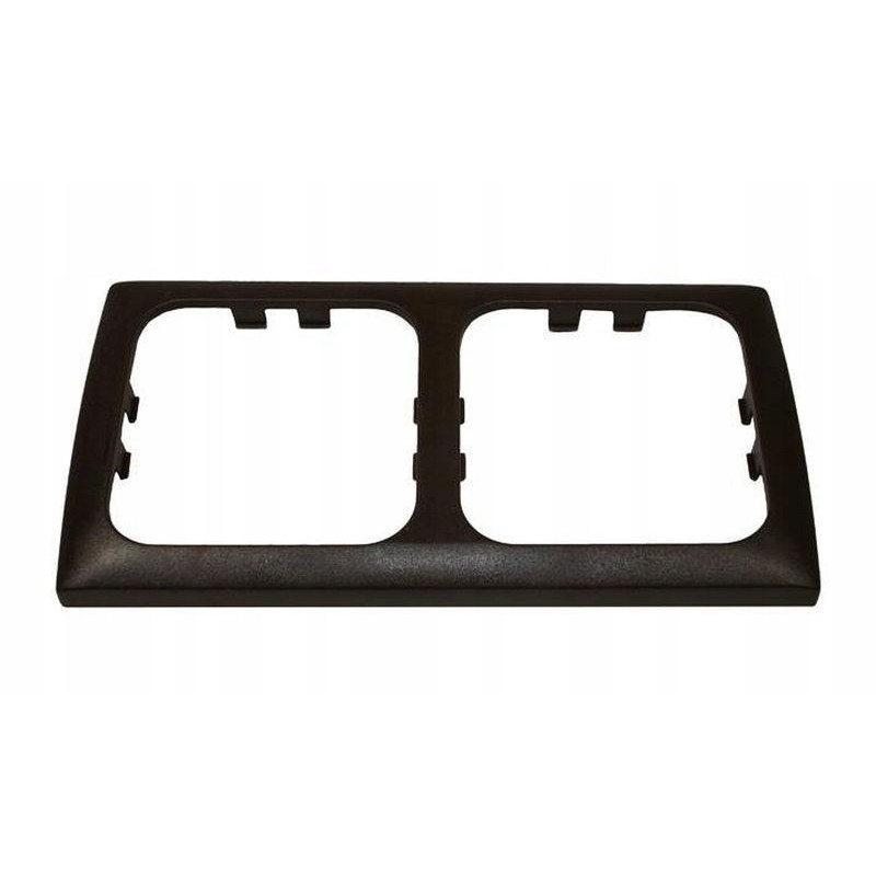 Brown haba double socket cover for camper