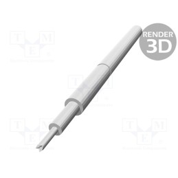 1 pcs x TEKON - TK 0030N U 0,30 S 120 A - Test needle, Operational spring compression: 2mm, 3A, TK0030N
