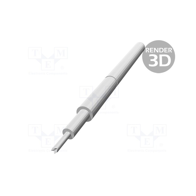 1 pcs x TEKON - TK 0030N U 0,30 S 120 A - Test needle, Operational spring compression: 2mm, 3A, TK0030N