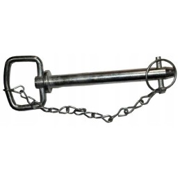 Straight pin pin 19mm 152mm with eye and lock