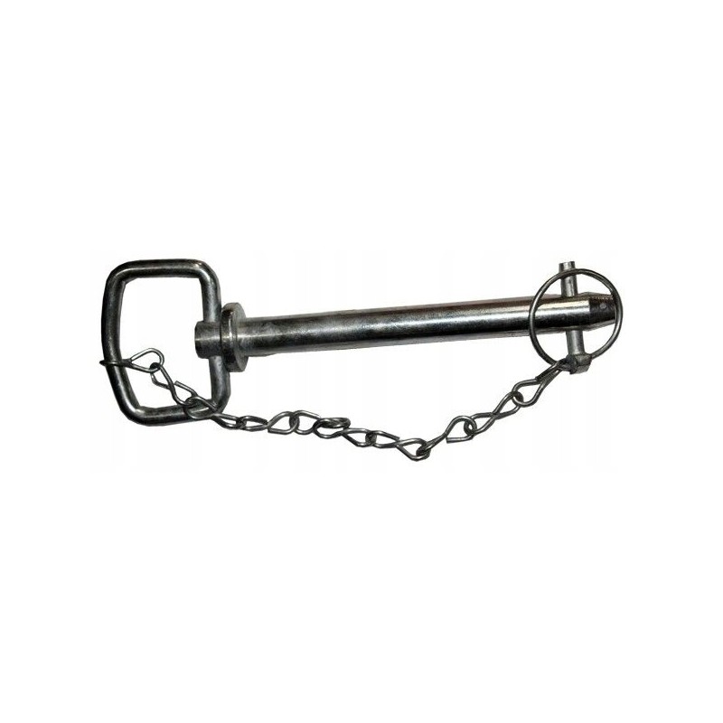 Straight pin pin 19mm 152mm with eye and lock
