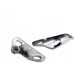 Tent rope tension plates, 3 holes, 10 pcs