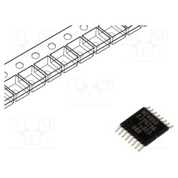 1 pcs x NEXPERIA - 74HC4050PW,118 - IC: digital, buffer,non-inverting, Ch: 6, CMOS, SMD, TSSOP16, 2÷6VDC