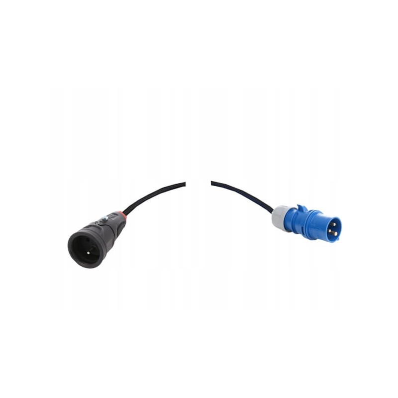 Cee extension cable for trailer 0 5m 3x2 5mm2