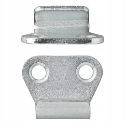 Fastener side hook closure for fastening the net