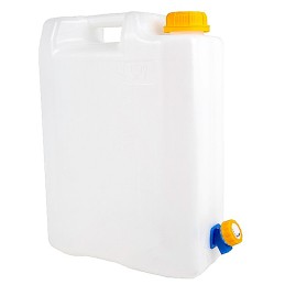 10l drinking water container v6d8 with valve and tap