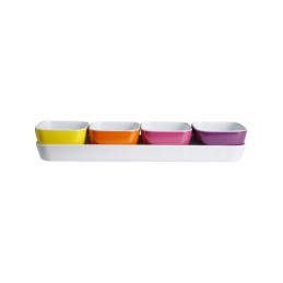 Brunner appetizer spectrum flame bowl set