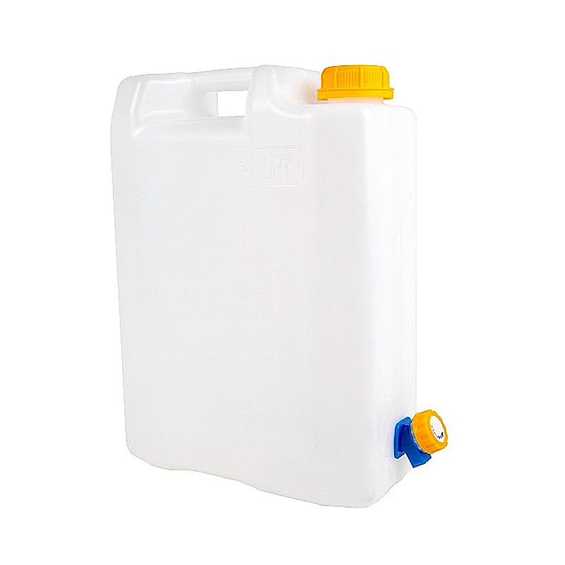 10l drinking water container with valve and tap