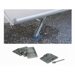 Carpad brunne supports for the trailer foot support