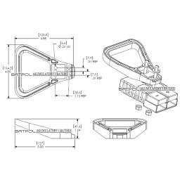 Handle handle mounting Anderson SB175A SB350A