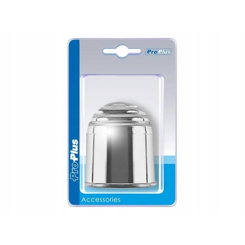 Chrome plastic proplus towbar ball cap cover