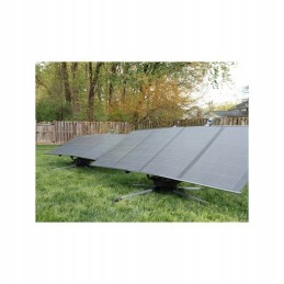 Solar tracker for ecoflow solar panels
