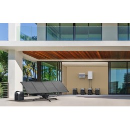 Solar tracker for ecoflow solar panels