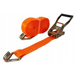 Lashing strap 12m 50mm 5t securing the trailer load
