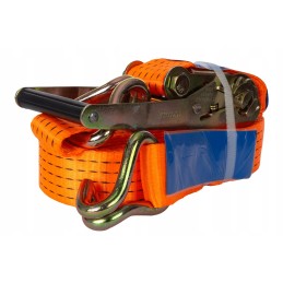 Lashing strap 12m 50mm 5t securing the trailer load
