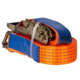 Lashing strap 12m 50mm 5t securing the trailer load