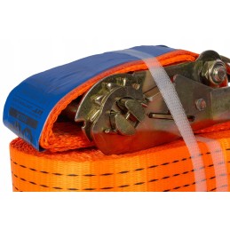 Lashing strap 12m 50mm 5t securing the trailer load