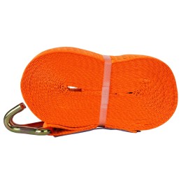 Lashing strap 12m 50mm 5t securing the trailer load