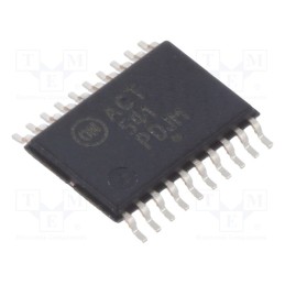 1 pcs x ONSEMI - MC74ACT541DTG - IC: digital, buffer,non-inverting,line driver, Ch: 8, SMD, TSSOP20