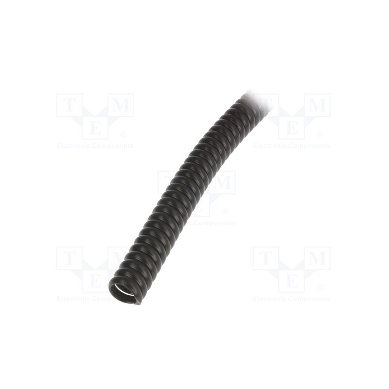 1 pcs x HELLERMANNTYTON - 162-10150 - Protective tube, ØBundle : 20mm, polypropylene, black, L: 1m