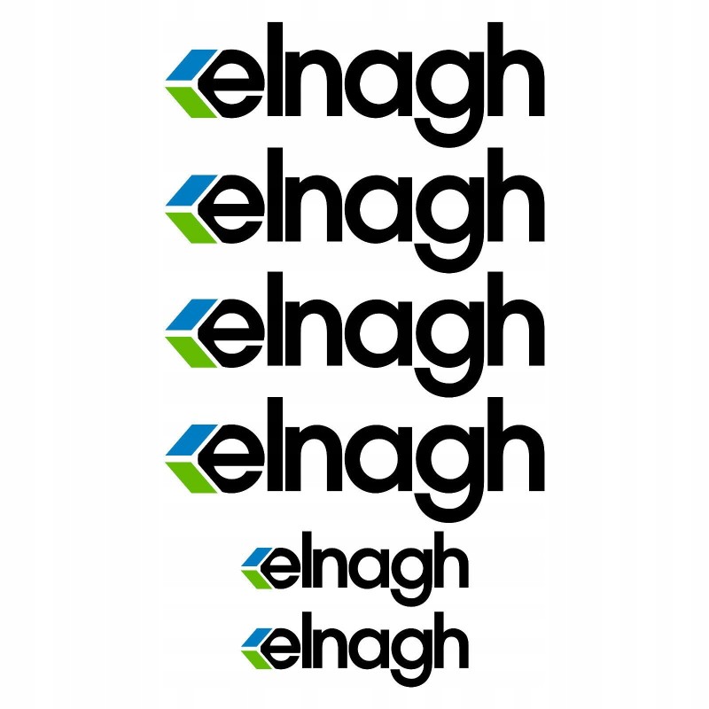 Elnagh set of campervan stickers camping xxl