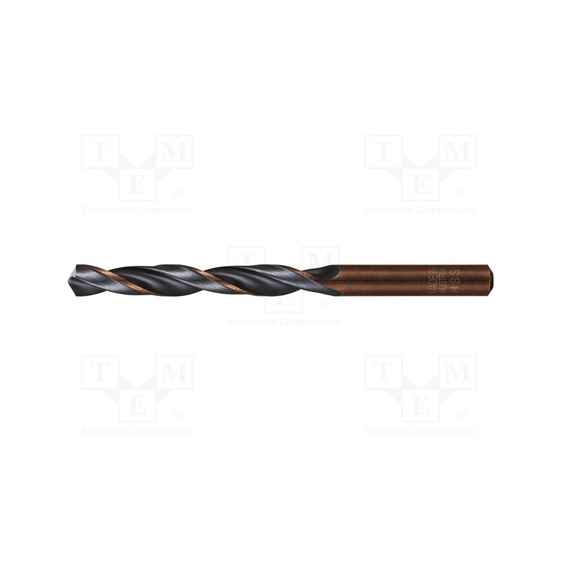 1 pcs x ALPEN-MAYKESTAG - 62601270100 - Drill bit, for metal, Ø: 12.7mm, 1/2', L: 151mm, bulk,industrial