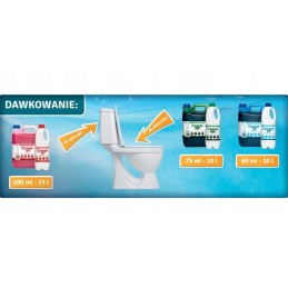 Toi toi cesspool liquid for toilets 5l mobile toilet f va