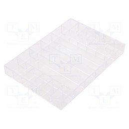 1 pcs x TEKO - SCA20.0 - Container: collective, with partitions, 175x125x20mm