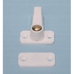 Security lock for the door of a camping trailer