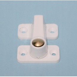 Security lock for the door of a camping trailer