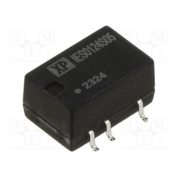 1 pcs x XP POWER - IES0124S05 - Converter: DC/DC, 1W, Uin: 21.6÷26.4V, Uout: 5VDC, Iout: 200mA, DIP8