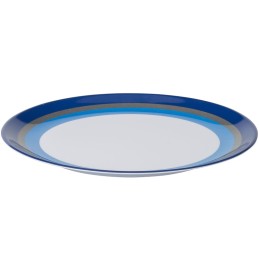 Blueline melamine dessert plate, 20 cm, 5 cm