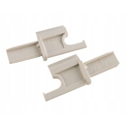 Catches blocking the slats of Rastrollo Dometic roller blinds