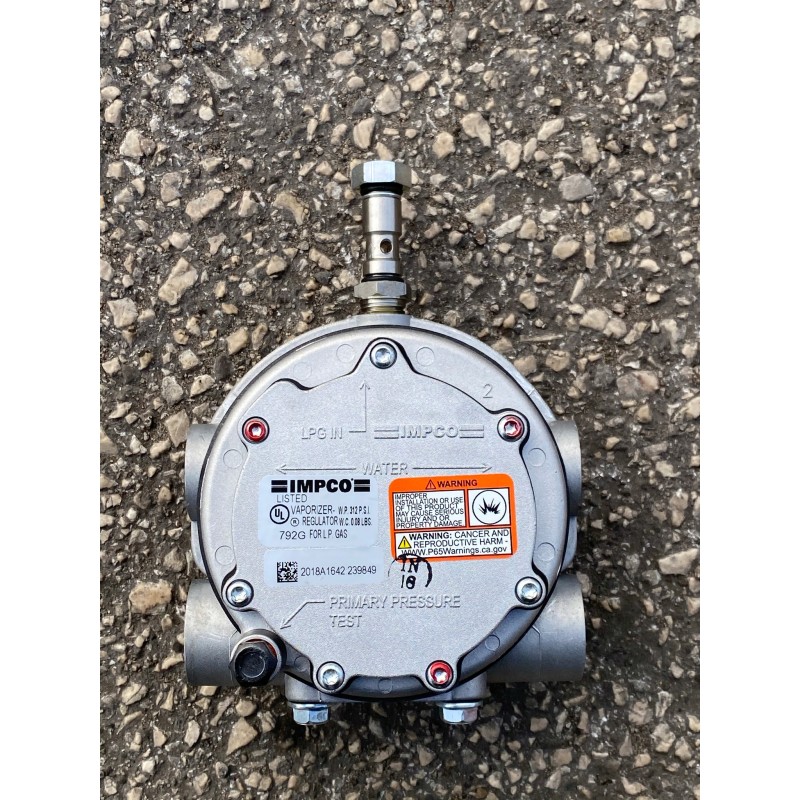 Evaporator reducer Impco C Linde 391 392 393