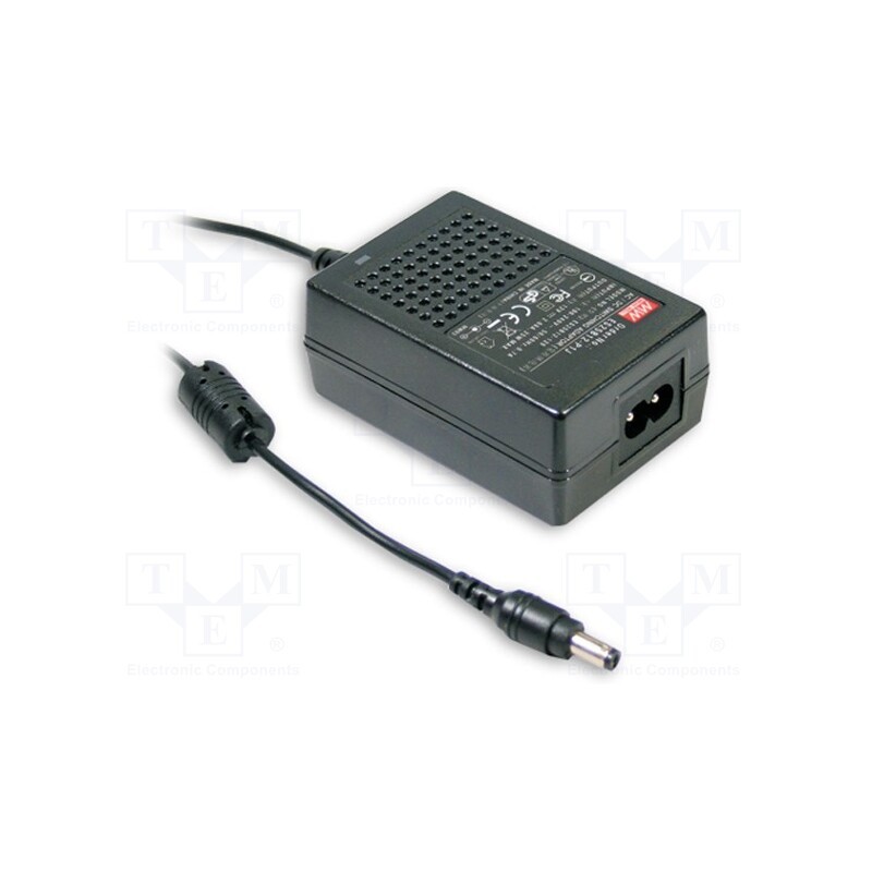 1 pcs x MEAN WELL - GSM36B07-P1J - Power supply: switched-mode, 7.5VDC, 4.32A, Out: 5,5/2,1, 32.4W