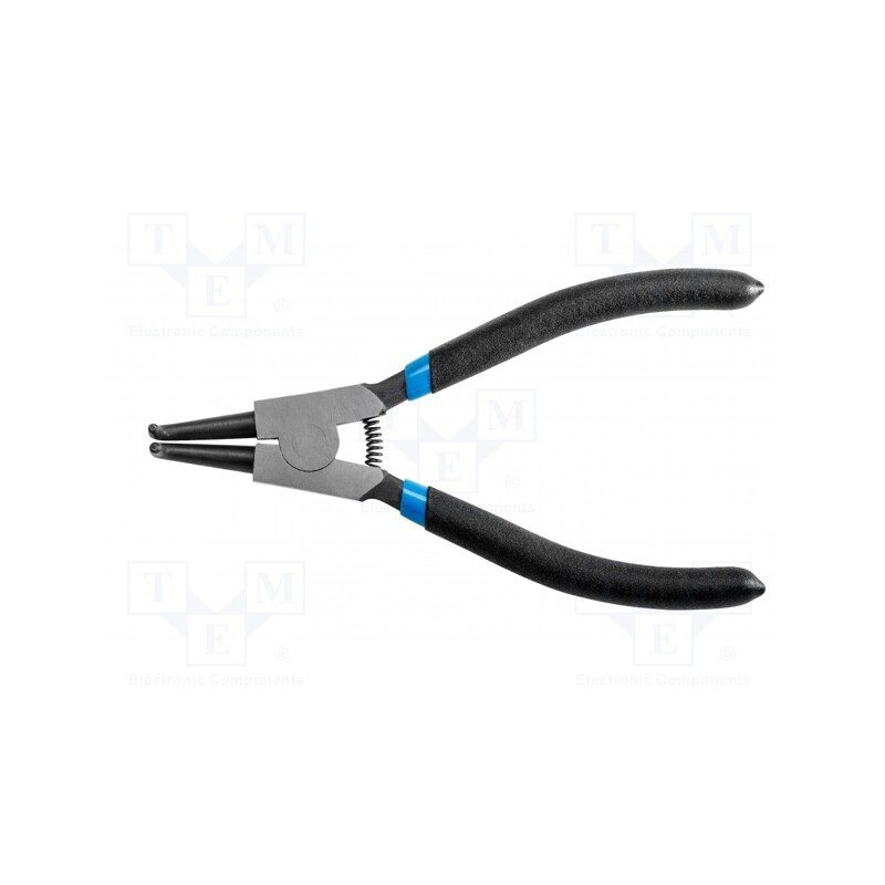 1 pcs x Hu00d6GERT TECHNIK - HT1P148 - Pliers, for circlip, internal, 19÷60mm, Pliers len: 150mm, angular