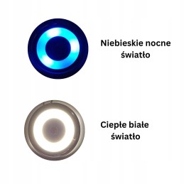 LED lamp 12v 24v integrated dimmer brightness adjustment camper yacht chrome