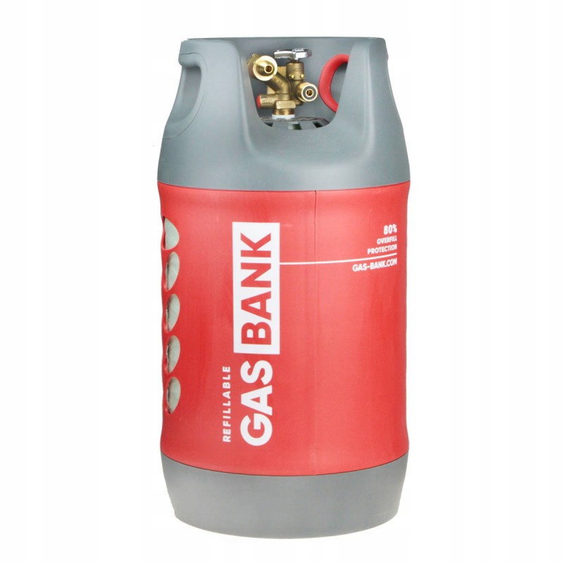 Gasbank Duo composite cylinder 11 kg LPG