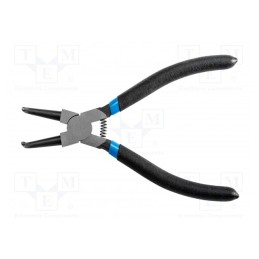 1 pcs x Hu00d6GERT TECHNIK - HT1P147 - Pliers, for circlip, internal, 19÷60mm, Pliers len: 150mm, angular